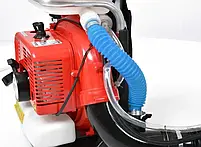 Обприскувач бензиновий HECHT459, 3в1 повітродув, аплікатор для гранул, 2тактний 59,2см³ 3,6к.с. розбризкування до 16м, 14л, фото 2