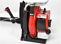 Обприскувач бензиновий HECHT459, 3в1 повітродув, аплікатор для гранул, 2тактний 59,2см³ 3,6к.с. розбризкування до 16м, 14л, фото 3