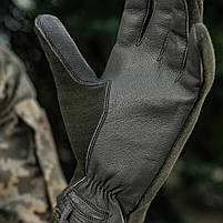 M-Tac рукавички Nomex Sport Leather Olive, фото 10