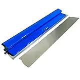 Шпатель для механізованої шпаклівки Profinstrument blue 80 см.0,3 мм + лезо 0,5 мм, фото 2