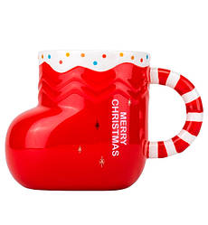 Кружка новорічна "Різдвяний черевичок", 450 мл., кераміка