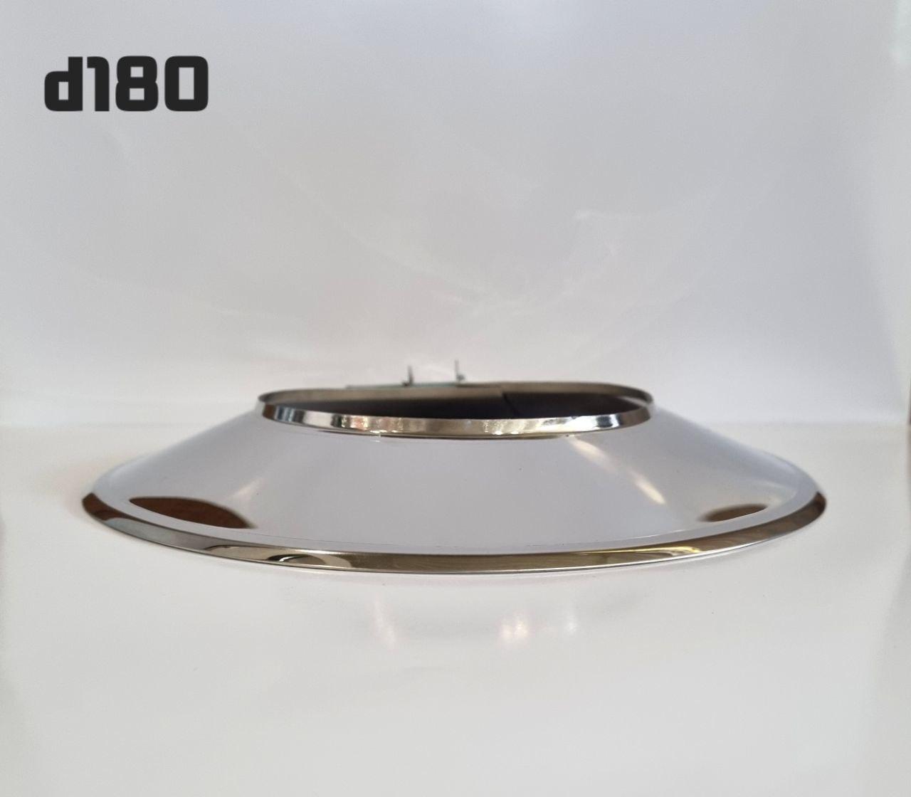 Окапник нержавійка d-180
