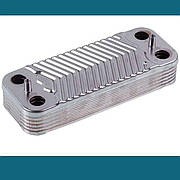 Теплообмінник вторинний на газовий котел Viessmann Vitopend WH1D, Vitodens WB1B 7828745 17b1901206