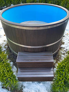 Спа купіль  Чан на дровах. Джакузі.