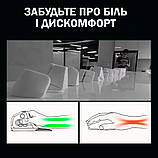 Мишка Анатомічна Бездротова Вертикальна Delux M618 XSD Seeker Ергономічна для ПК ноутбука Біла, фото 5