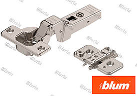 Завіса Blum Clip-Top для профільних дверей напівнакладна 71T9650