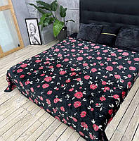 Плюшевий плед Cappone 200х220 см із мікрофібри