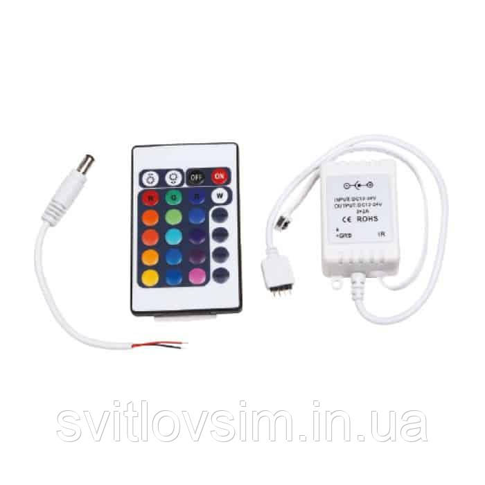 Контроллер Для Led Стрічки Rgb 72W 2A, фото 1