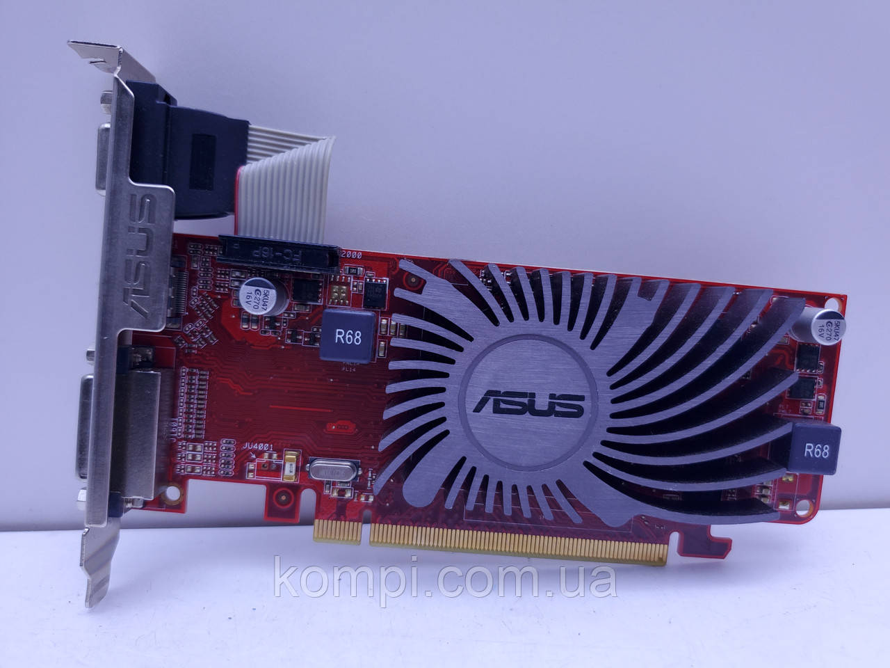 Відеокарта ASUS Radeon HD 5450 1GB (GDDR3,64 Bit,PCI-Ex,Б/у)