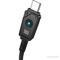 USB кабель Baseus Unbreakable Series Fast Charging USB to Type-C 100W 2m Black, фото 3