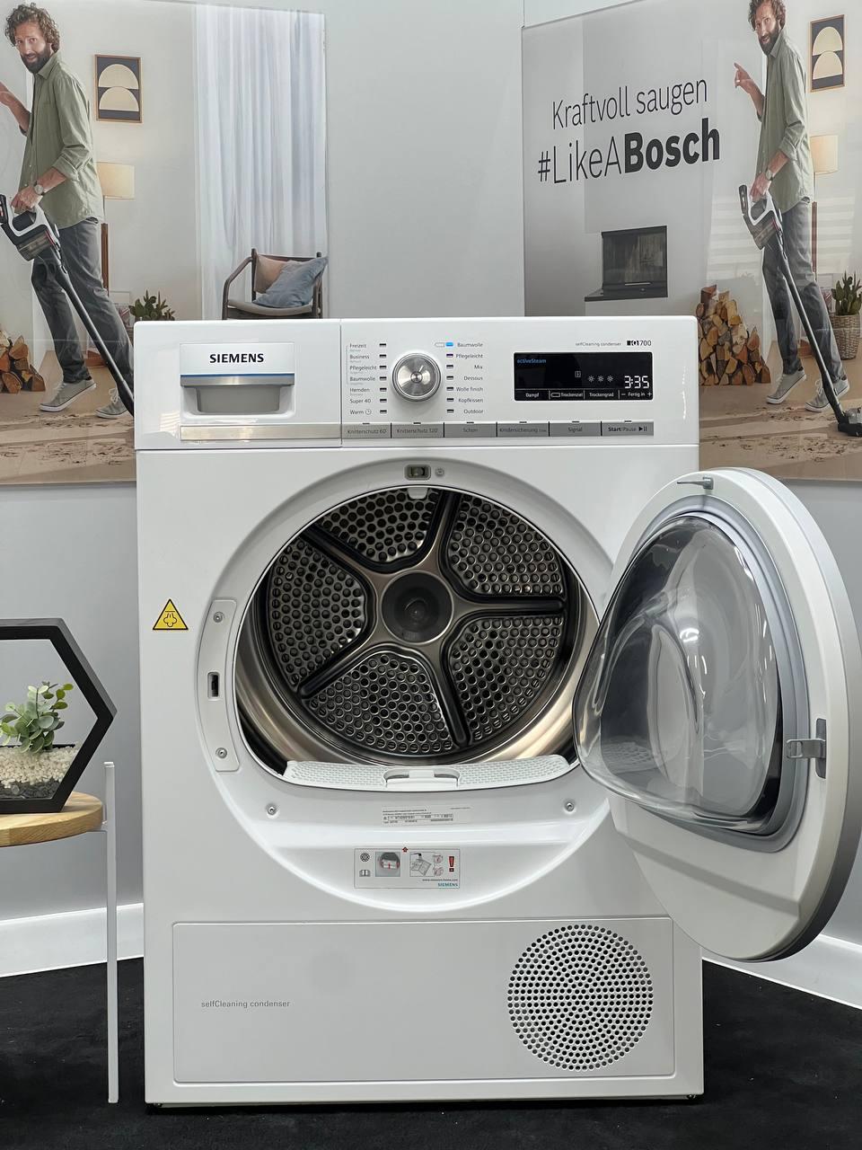Сушильна машина SIEMENS iQ 700 з обробкою паром Модель: WT45W510 (refurbished), фото 1