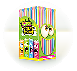 JOHNY BEE ® SOUR FRUIT STRAWS 250 шт, фото 3