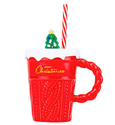 Кружка новорічна "Christmas", 350 мл., кераміка., колір - червоний