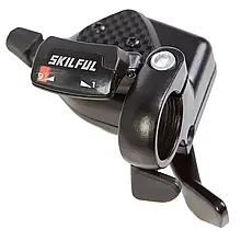 Манетка права велосипедна SkilFul 9 скоростей AL-M300