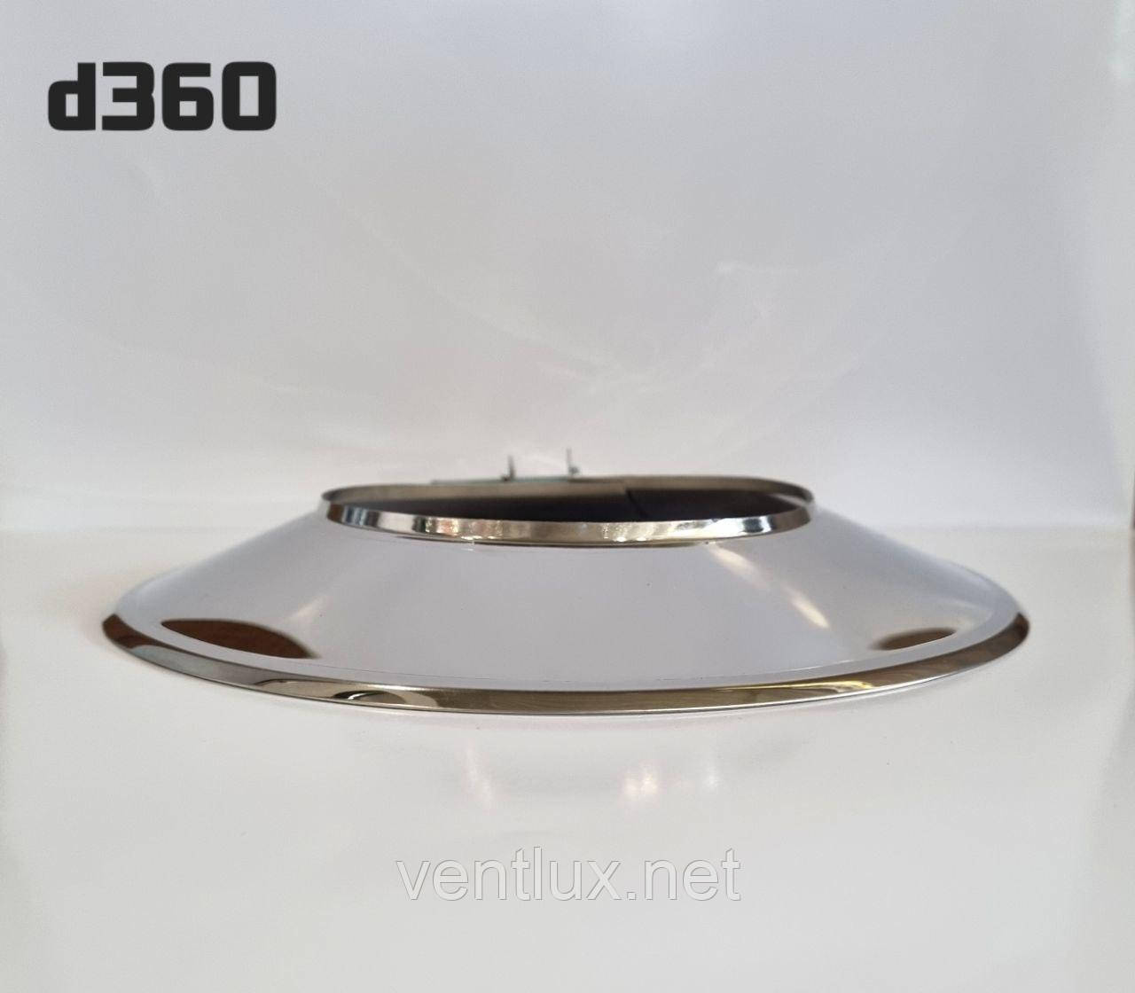 Окапник нержавійка d-360