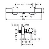 Термостат для душу Hansgrohe Ecostat Element 13346000, фото 3