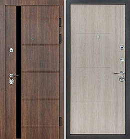 Вхідні двері Цитадель К-8, модель 520/236. Колір: дуб табак/дуб немо лате