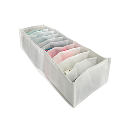 Органайзер для білизни зі спанбонду  S - 15*39*9 см (білий)