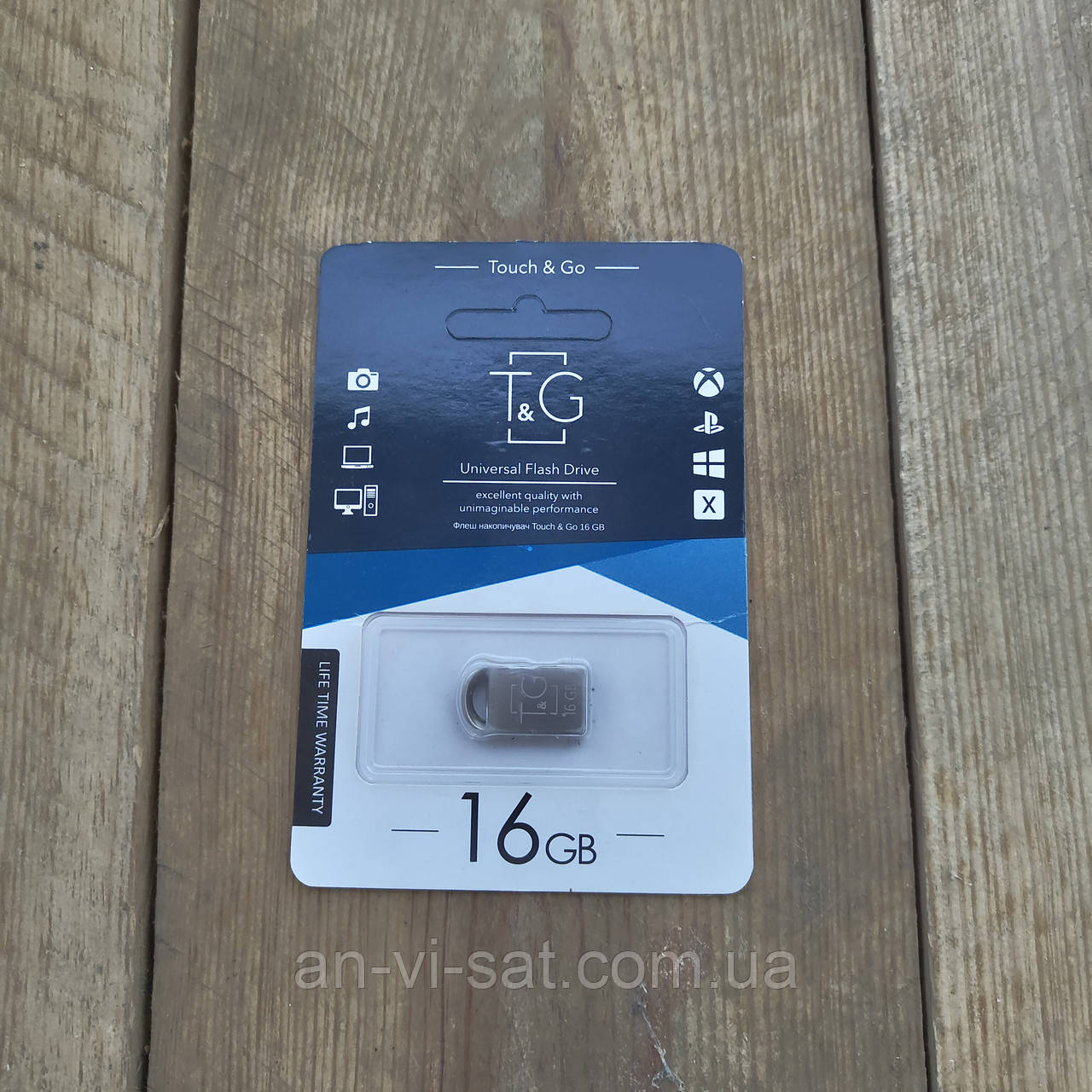 Флеш пам'ять USB 16Gb T&G Metal