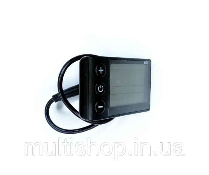 Дисплей квадратний LCD S866 48В універсальний для електросамокату