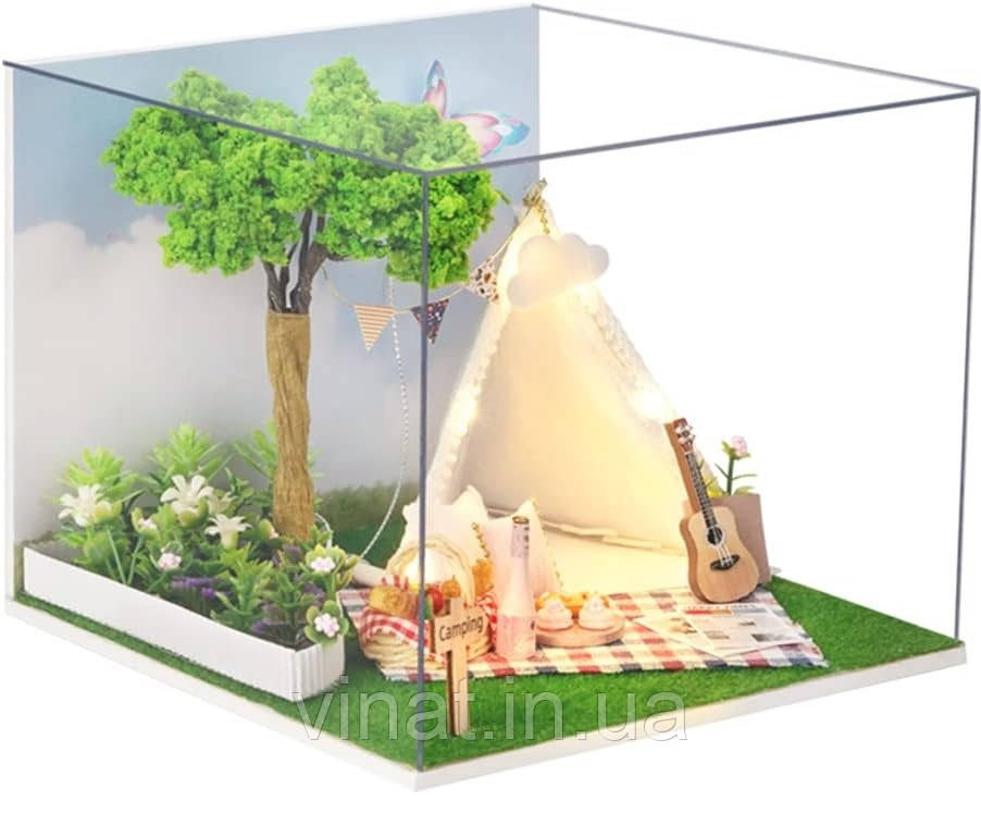Румбокс Мініатюрний будиночок  Summer Promise Інтер'єрний конструктор H-029, фото 1