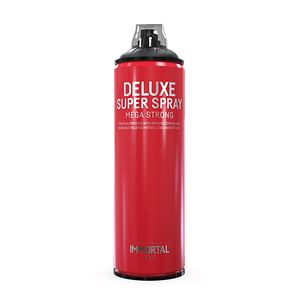 Спрей для міцної фіксації волосся Immortal Deluxe Super Spray Mega Strong, 500мл (INF-108)