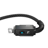 Кабель Baseus для Айфону Unbreakable USB-A to Lightning 480Mbps 2m Black, фото 6