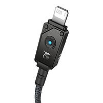 PD кабель Baseus Unbreakable Series Fast Charging Type-C to Lightning 20W 2m Black, фото 3