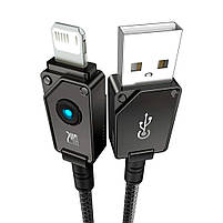 Кабель Baseus для Айфону Unbreakable USB-A to Lightning 480Mbps 2m Black, фото 10