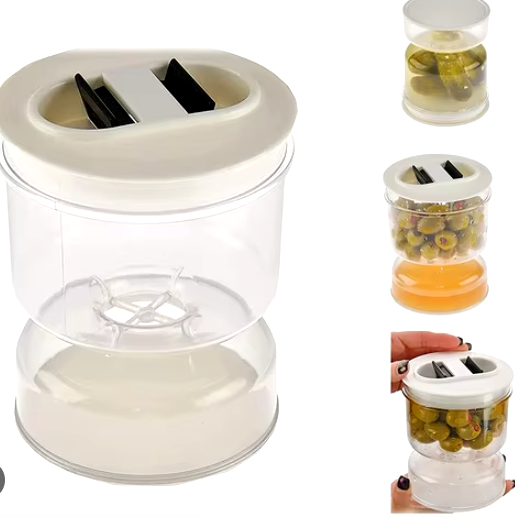 Баночка для солінь "Пісочний годинник" 200г, фото 1