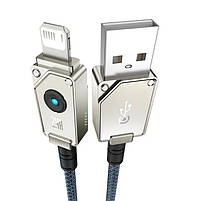 Кабель Baseus для Айфону Unbreakable USB-A to Lightning 480Mbps 2m Stellar White, фото 7