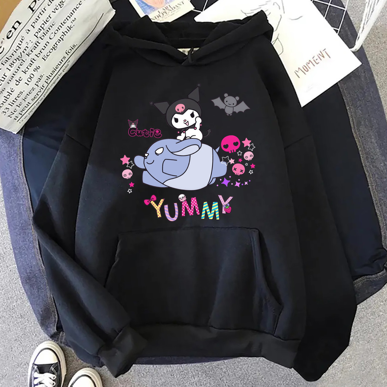 Худі аніме Куромі (Kuromi) 4, фото 1
