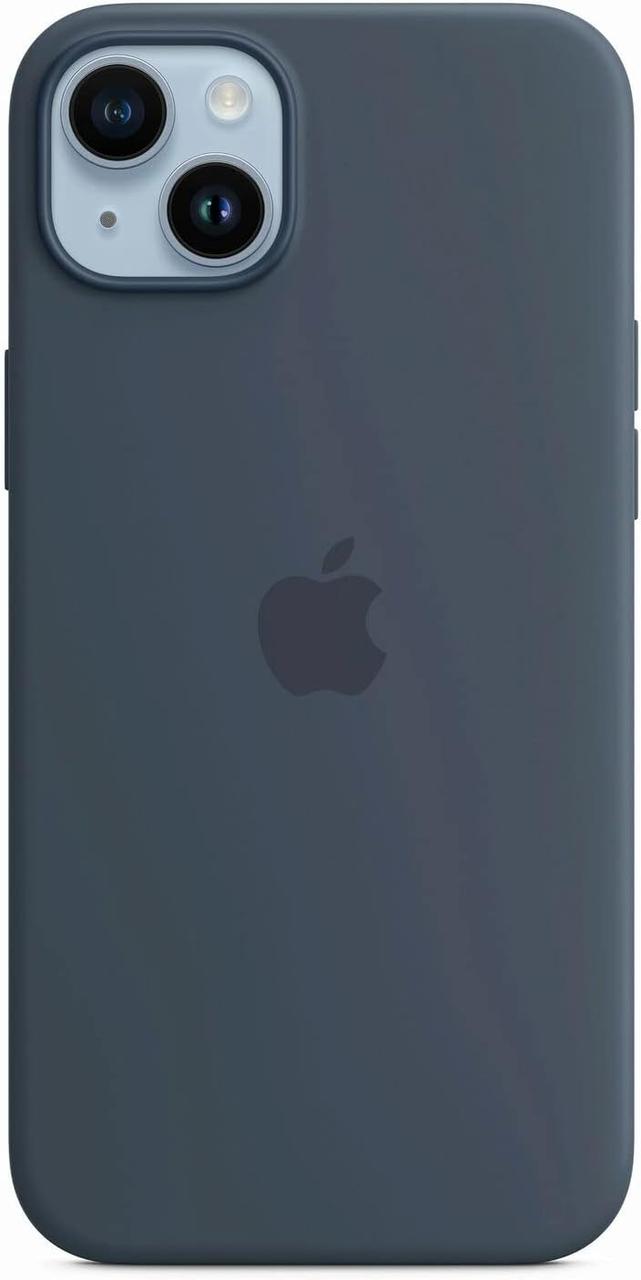 Оригінальний чохол Apple Silicone Case MagSafe Storm Blue для iPhone 14 Plus MPT53ZE/A, фото 1