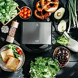 Контактний гриль електричний зі знімними пластинами та ручкою що не нагрівається Adler AD 3068, фото 7