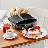 Контактний гриль електричний зі знімними пластинами та ручкою що не нагрівається Adler AD 3068, фото 8
