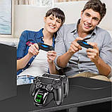 Зарядна док-станція DOBE ТР4-889 для джойстиків PS4 Slim Pro подвійна підставка тримач зарядний пристрій, фото 8