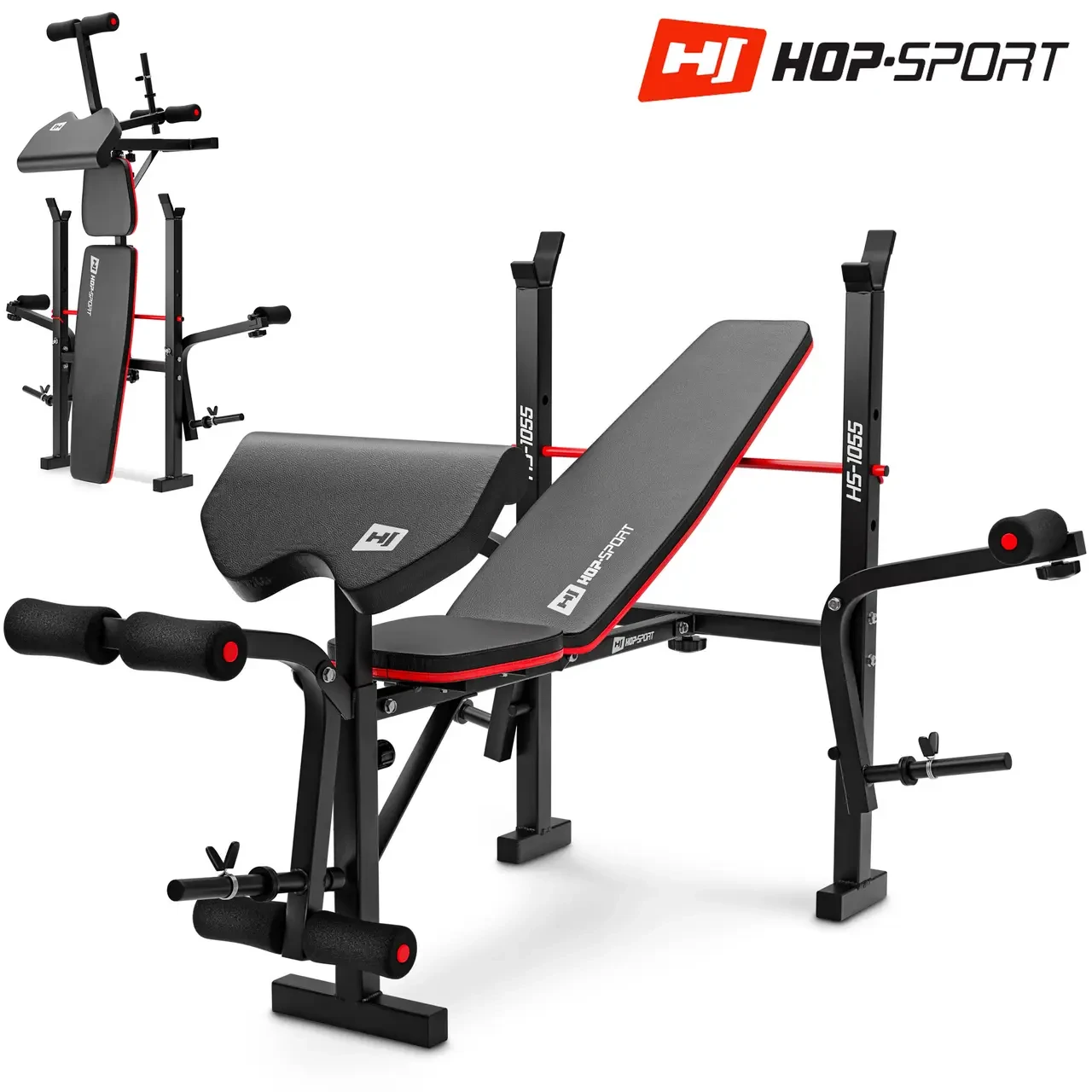 Лавка для тренувань з партою Скотта HS-1055 Pro Складна Регульована, Для дому