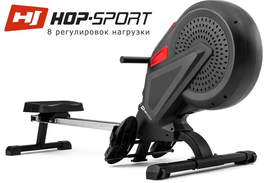 Гребний тренажер HS-070R Rush. До: 130кг.. Для дому, фото 1