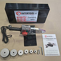 Паяльник для пластикових труб, 850 Вт, 0-300 ° C, насадки 20, 25, 32, 40, 50, 63 мм, металевий кейс