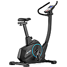 Велотренажер електромагнітний Gymtek XB4000. До 150 кг. Чорно-синій. Вертикальний.. З монітором, фото 6