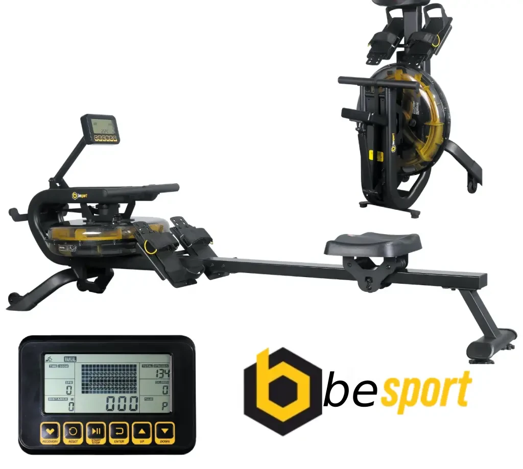 Гребний тренажер Besport BS-6046 STRUMOK До 150 кг. Тренажер для дому. Для дому