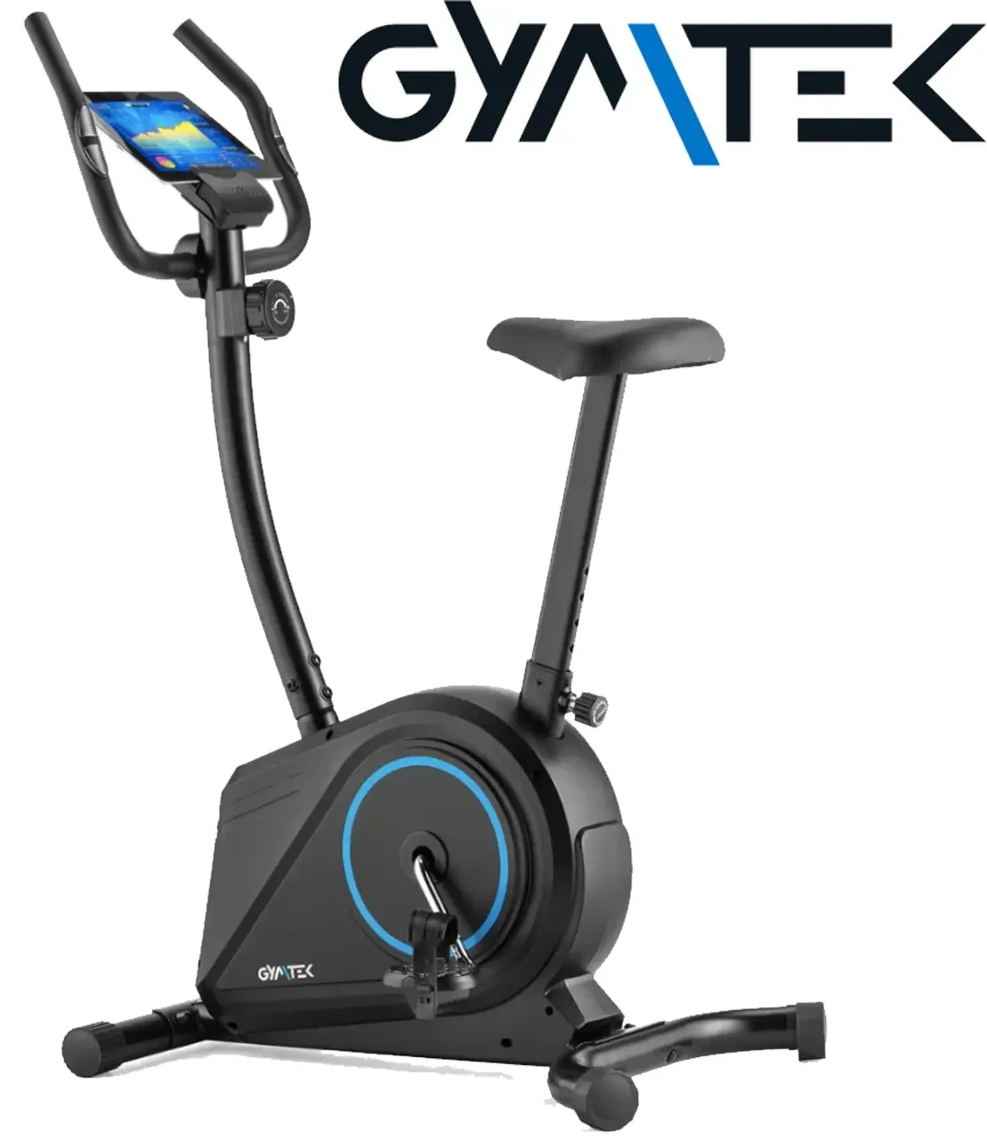 Велотренажер Gymtek XB700 магнітний Синій/Кадіотренажор для дому. З монітором