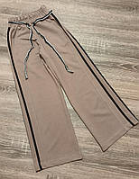 Стильні штани палаццо з модними лампасами. 134р.