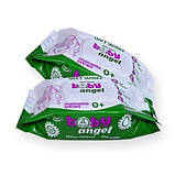 Влажные салфетки 120 штук с клапаном "WET WIPES" без спирта, влажные салфетки гигиенические, фото 4