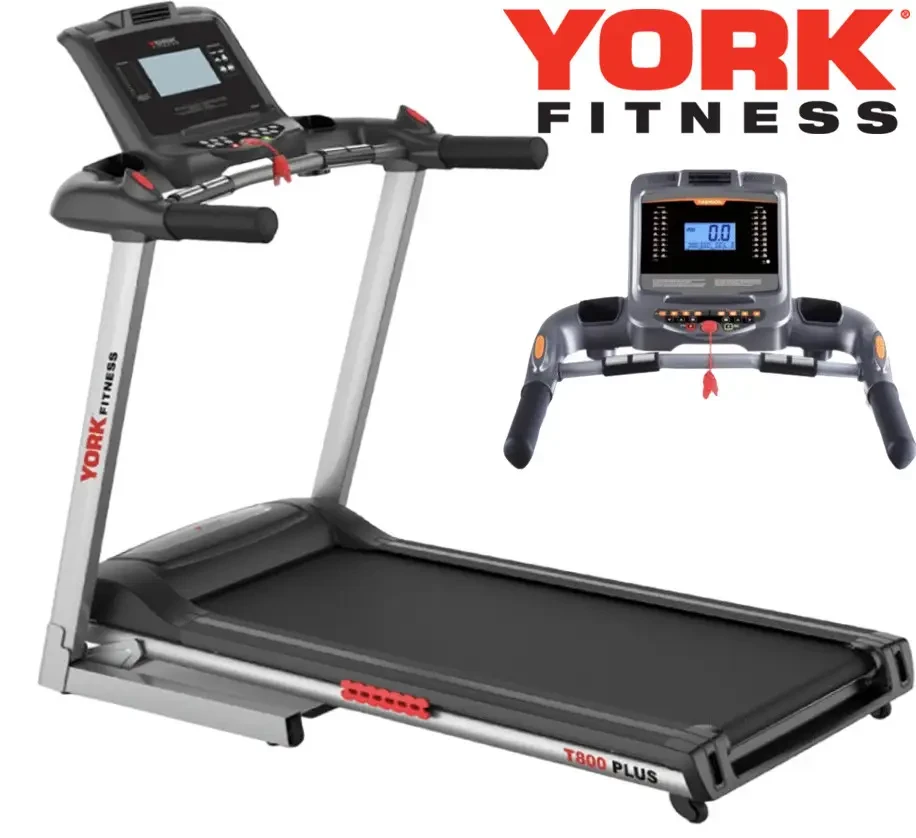 Бігова доріжка York Fitness T800PLUS/ Розміри бігового полотна: 130 x 46см. З программами