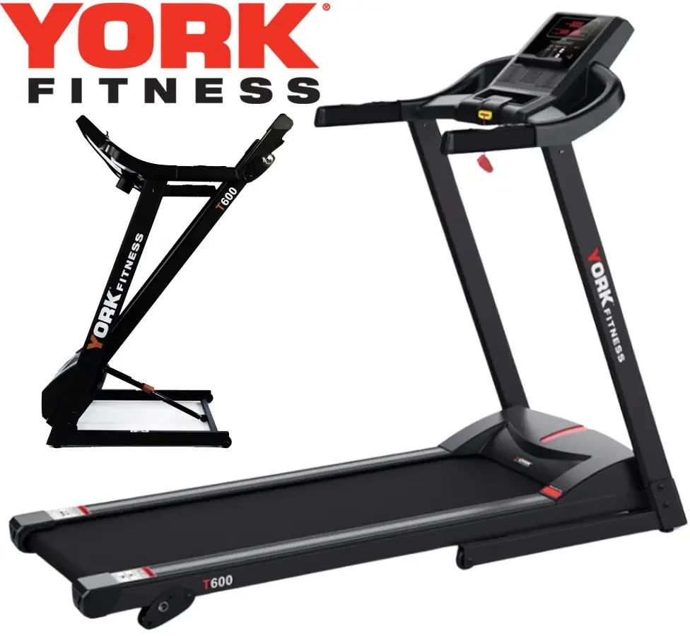 Бігова доріжка York Fitness T600 Вага користувача: 100 кг. З программами
