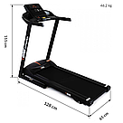 Бігова доріжка York Fitness T600 Вага користувача: 100 кг. З программами, фото 8