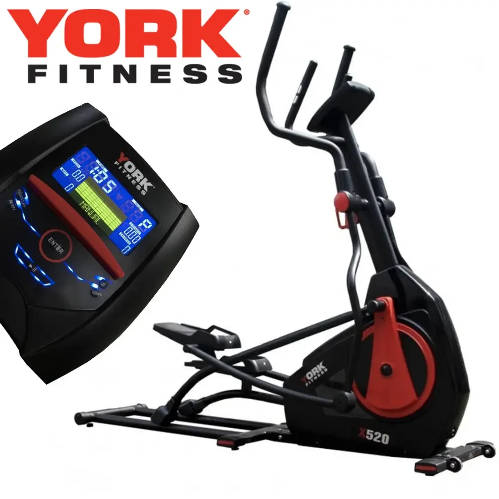 Орбітрек магнітний домашній York Fitness X520. До 150 кг. Еліптичні тренажери. Для похудання