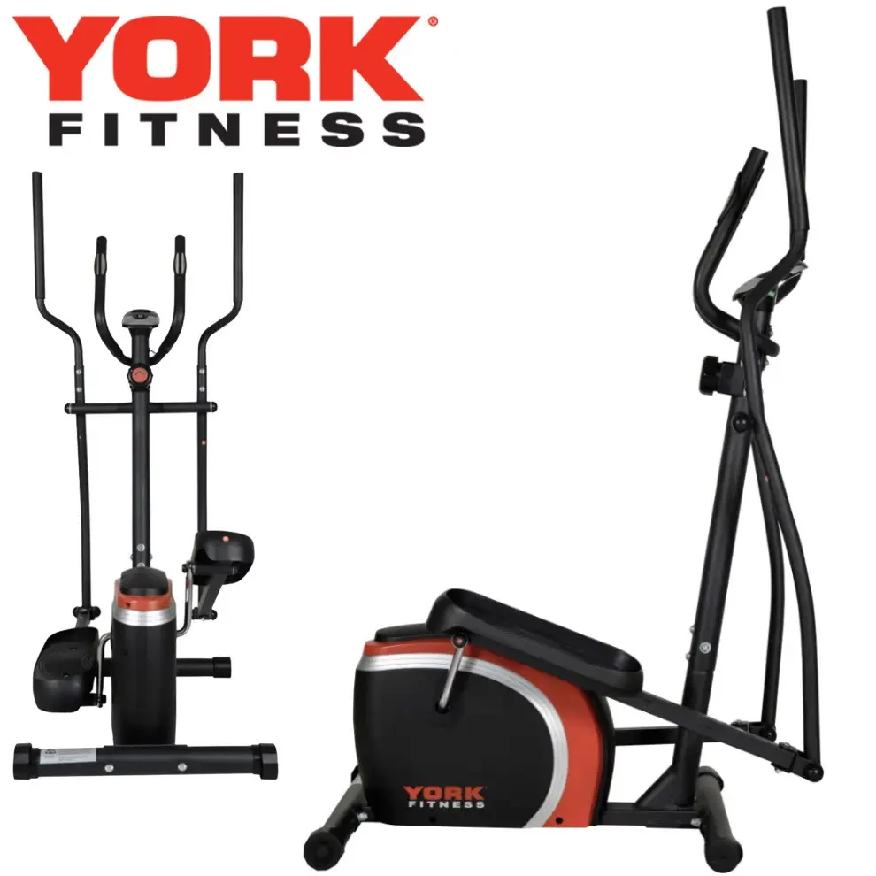 Орбітрек магнітний York Fitness Performance Чорно-червоний / Гарантія 2 роки. Для похудання