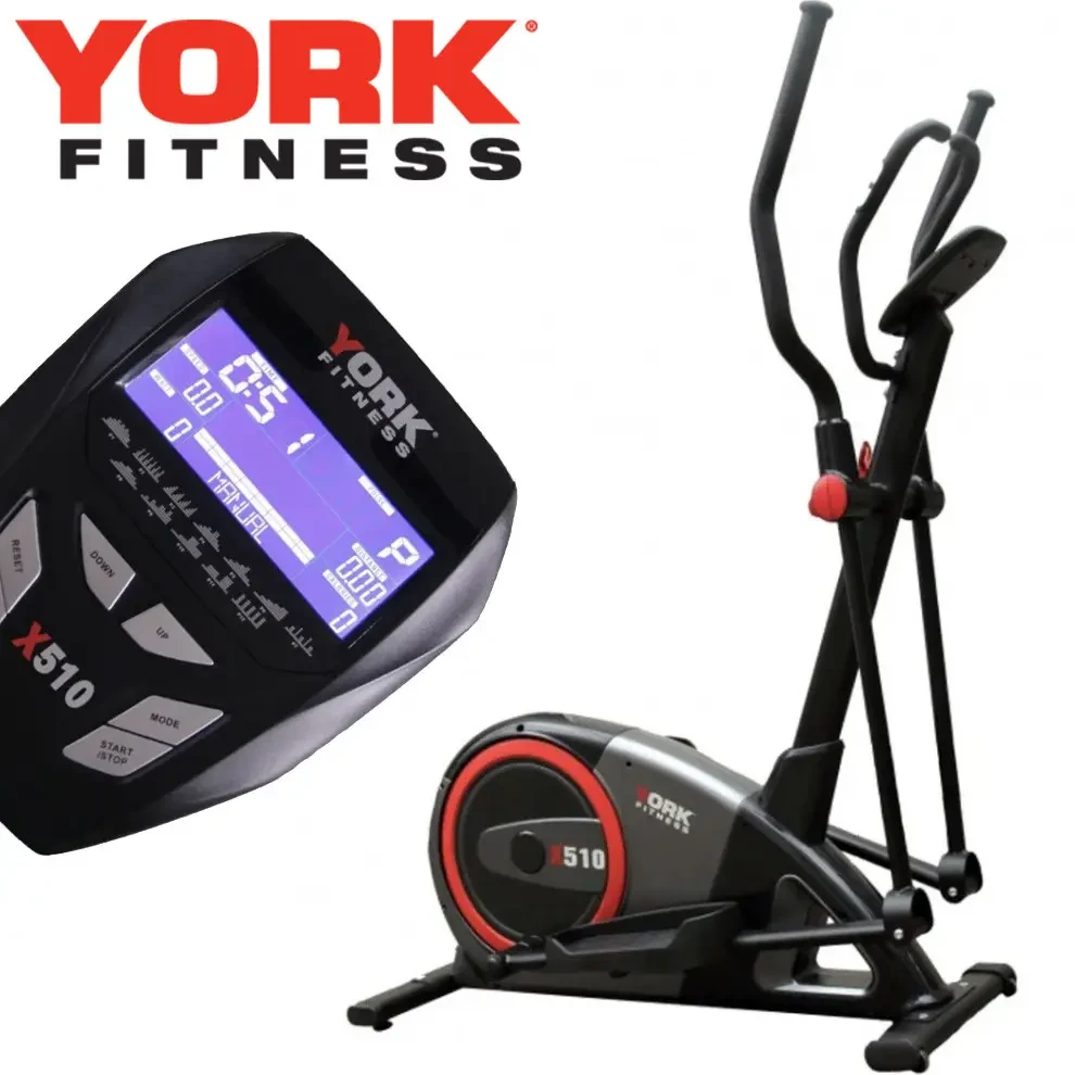 Орбітрек магнітний домашній York Fitness X510. До 120 кг. Еліптичні тренажери. Для похудання